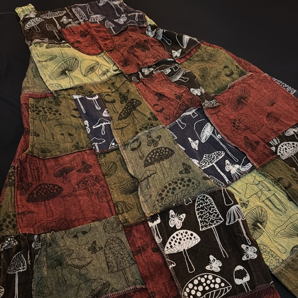 Handmade Patchwork overalls - Picture 8 of 8